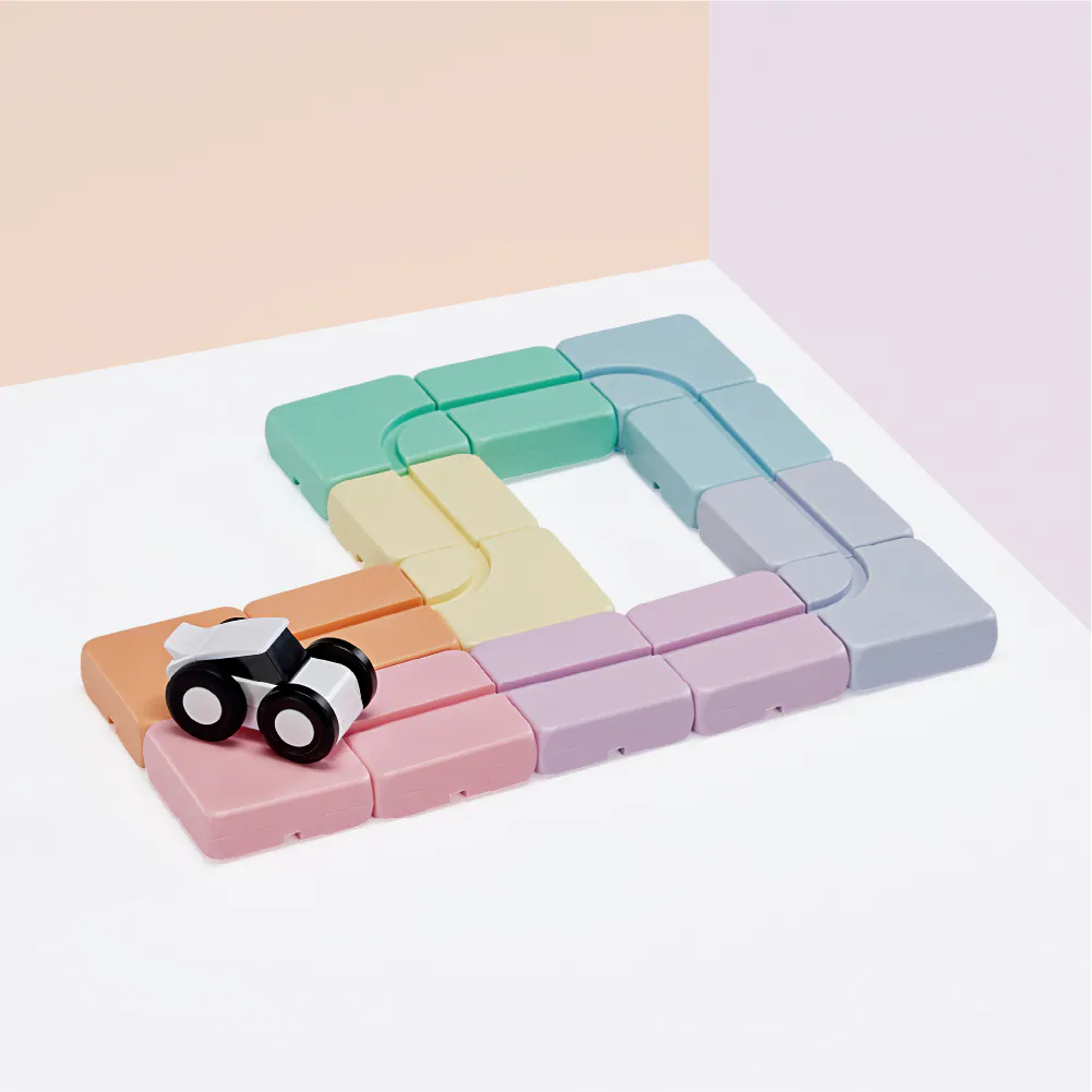 Qbitoy彩虹樂園系列 - 攜帶軌道入門組