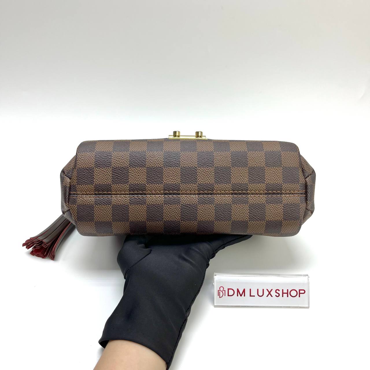 LV Damier Ebene Croisette GHW
