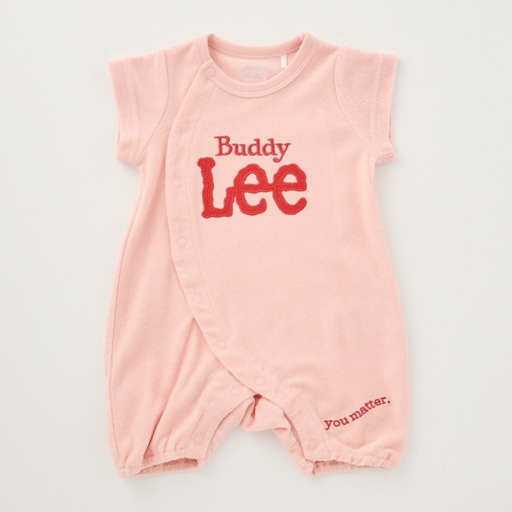 🇯🇵預訂 日本直送🇯🇵Buddy Lee 兩色標誌刺繡毛巾布短袖連身服