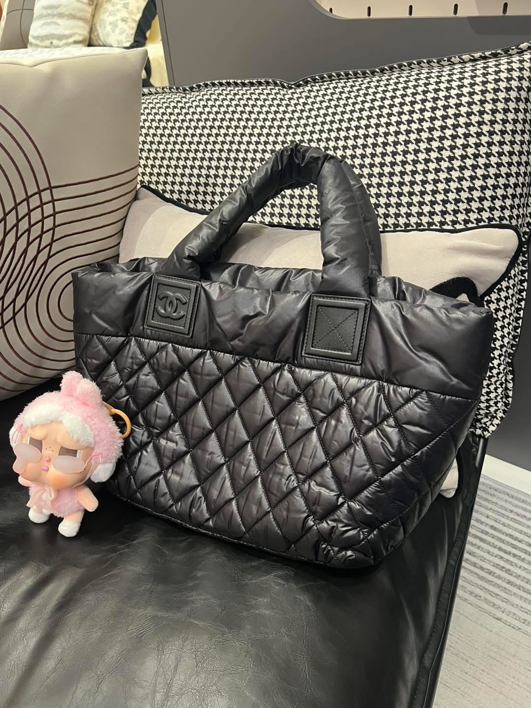Chanel coco cocoon small tote bag ,100%Authentic,98%new ✅hologram✅塵袋