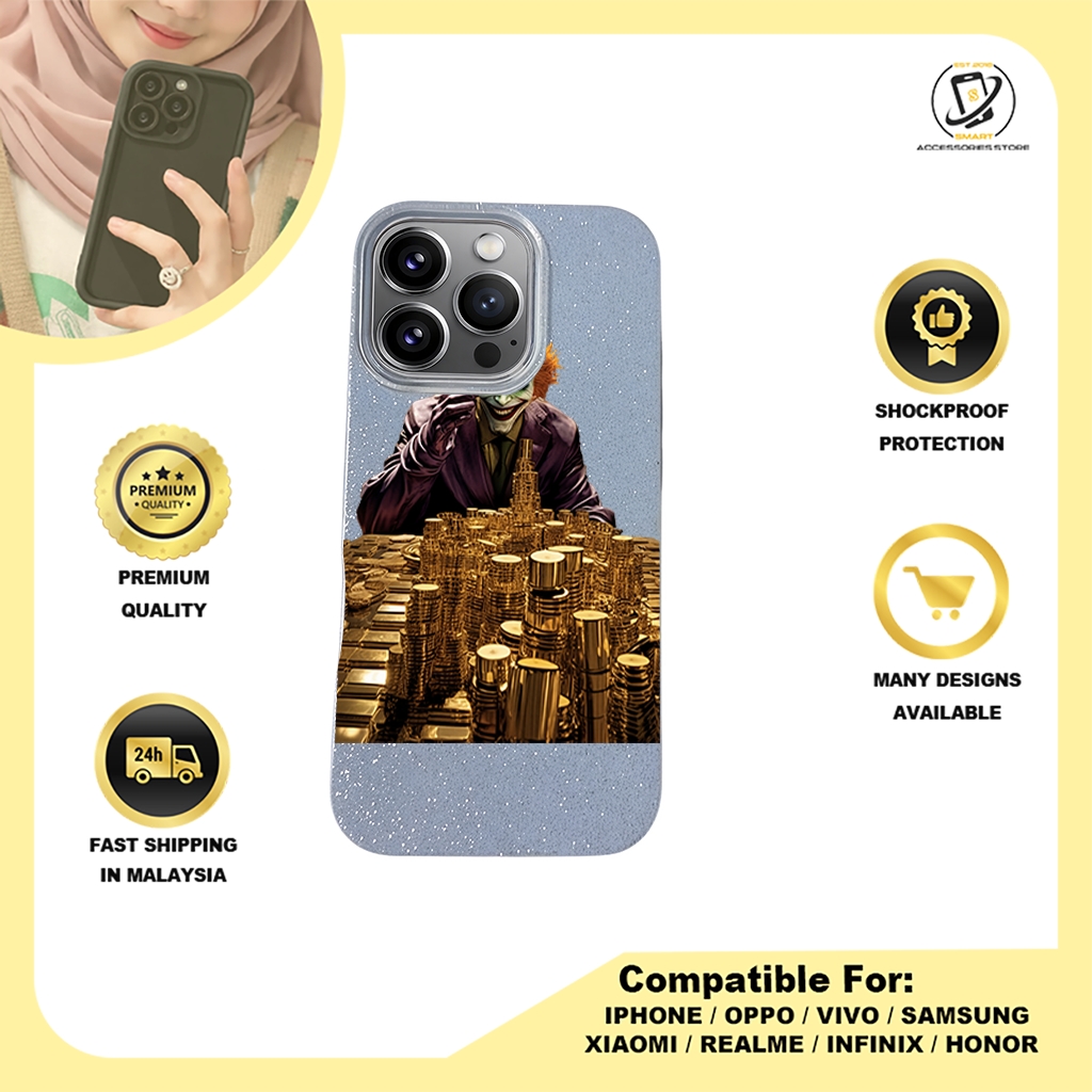BLING CASE PHONE FOR IPHONE - DESIGN JOKER B