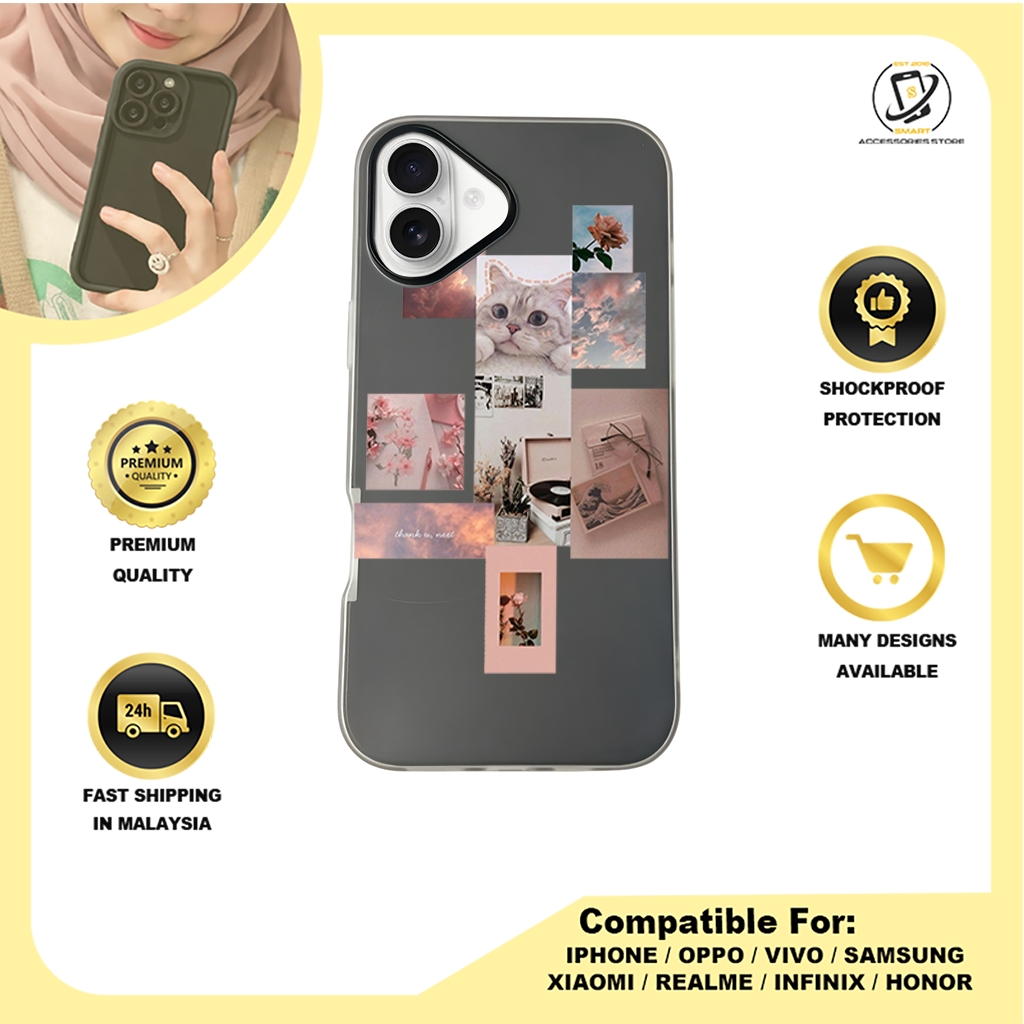 JELLY CASE PHONE FOR IPHONE - DESIGN CAT B