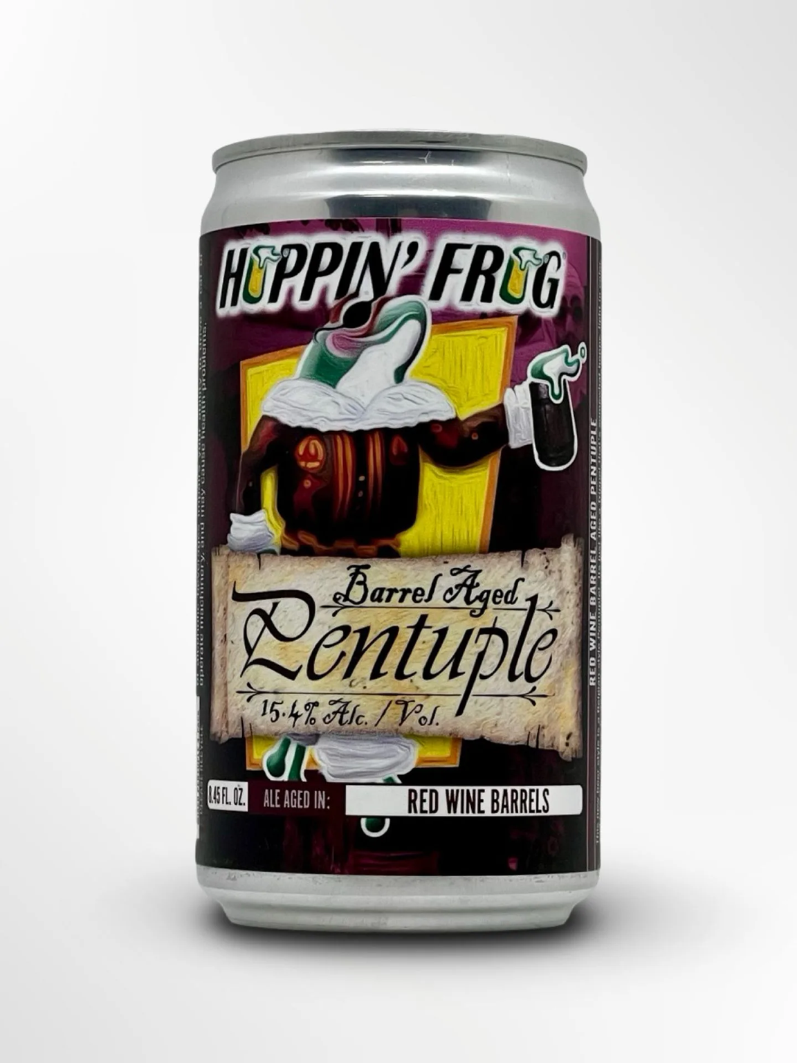 Hoppin' Frog BARREL AGED PENTUPLE BRANDY BARRELS / HEAVEN HILL BOURBON BARRELS / MEXICAN SOTOL BARRELS / RED WINE BARRELS