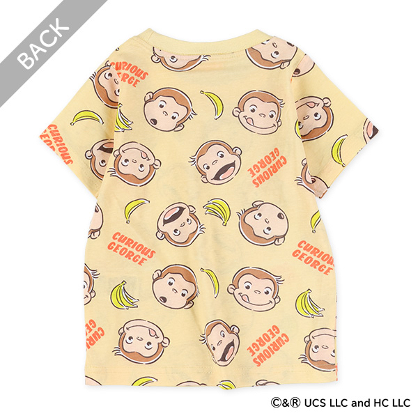 🇯🇵預訂 日本直送🇯🇵好奇的喬治滿印純棉短袖T恤