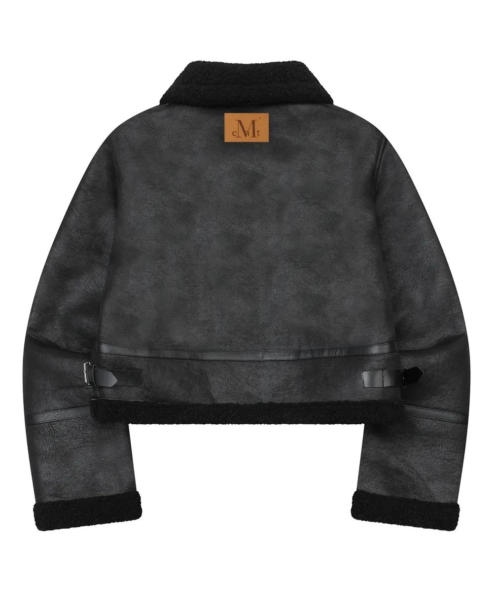 🇰🇷Mucent 人造皮革外套