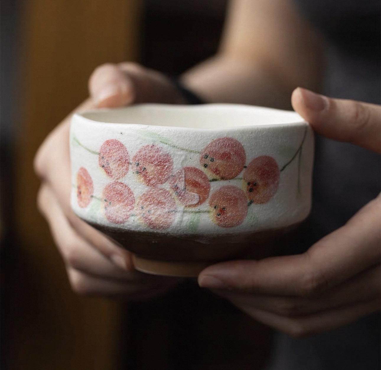 日本製美濃燒抹茶碗