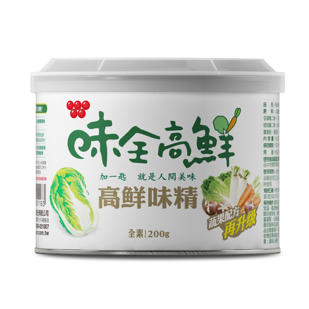 台灣味全高鮮味精 200g