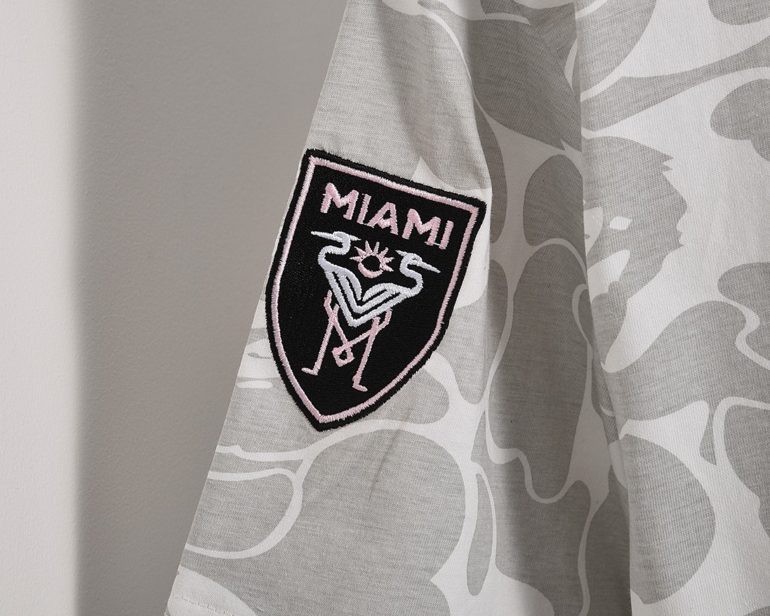 BAPE x Inter Miami CF Camo Tee