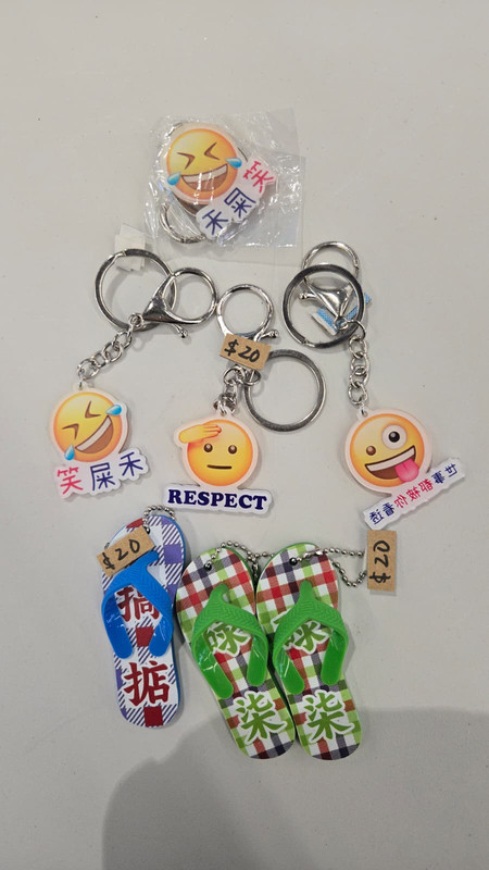 [Circle Walker全線買三送一]emoji匙扣_世事都被你看透