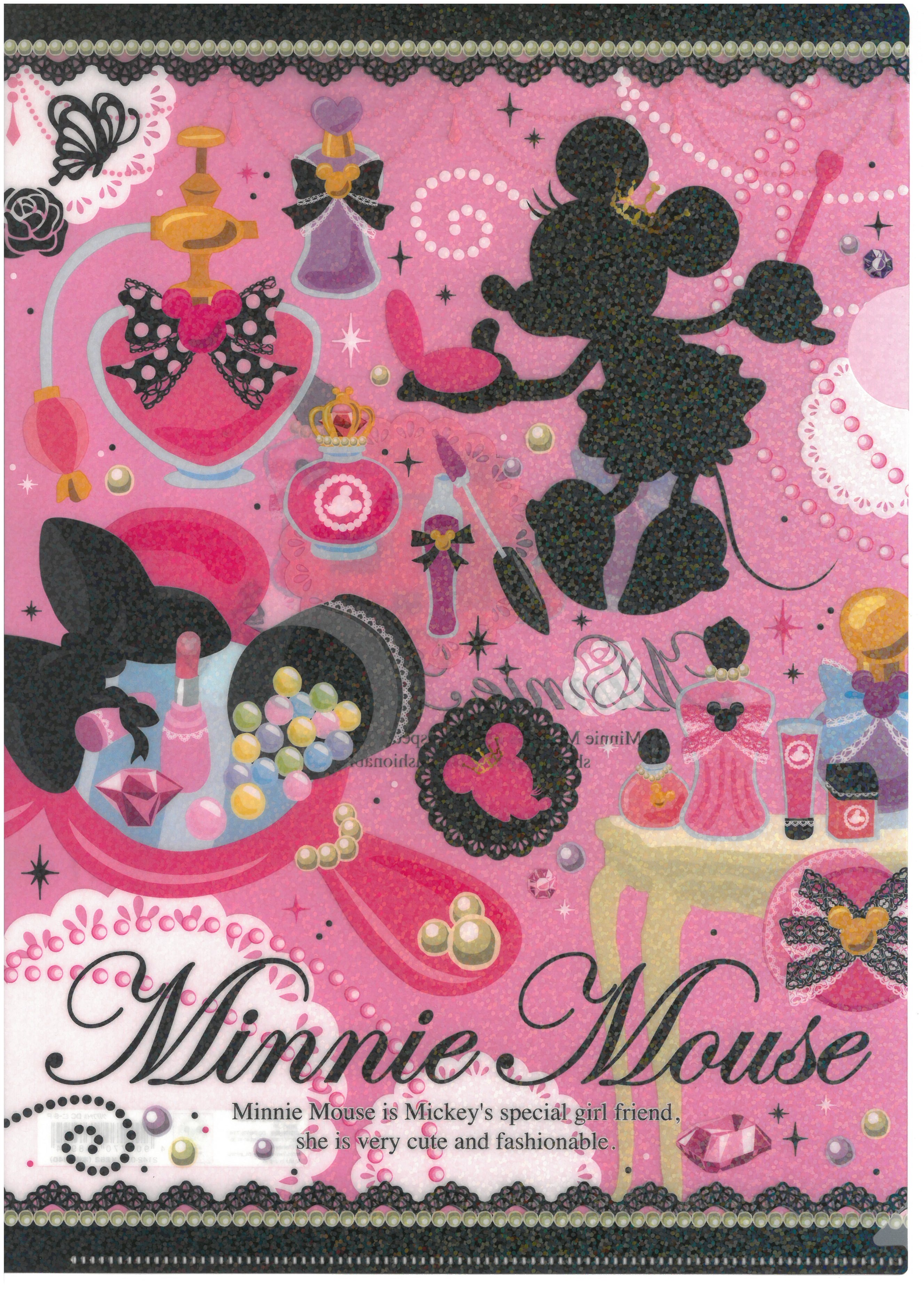 Minnie Mouse A4單入文件夾 CF9  (2142-074/1)