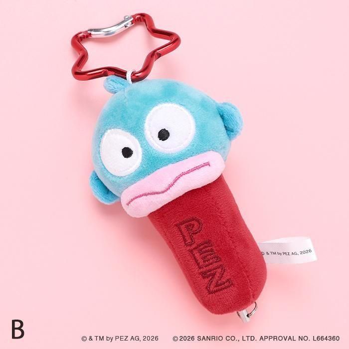日本預訂📍日本PEZ×HAPIDANBUI得意系列 - 公仔吊飾鎖匙扣