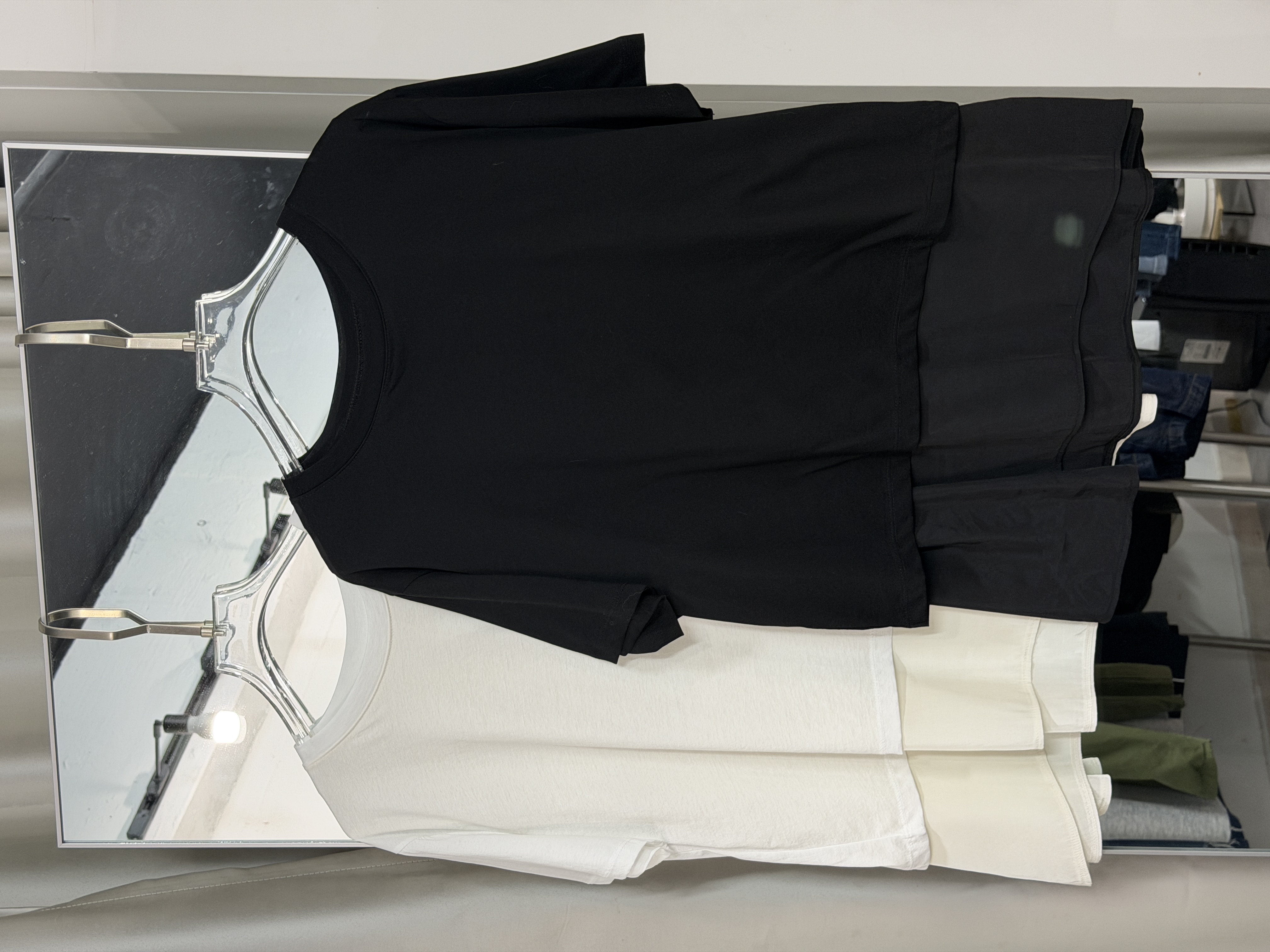 2 in 1拼接層次感短袖上衣