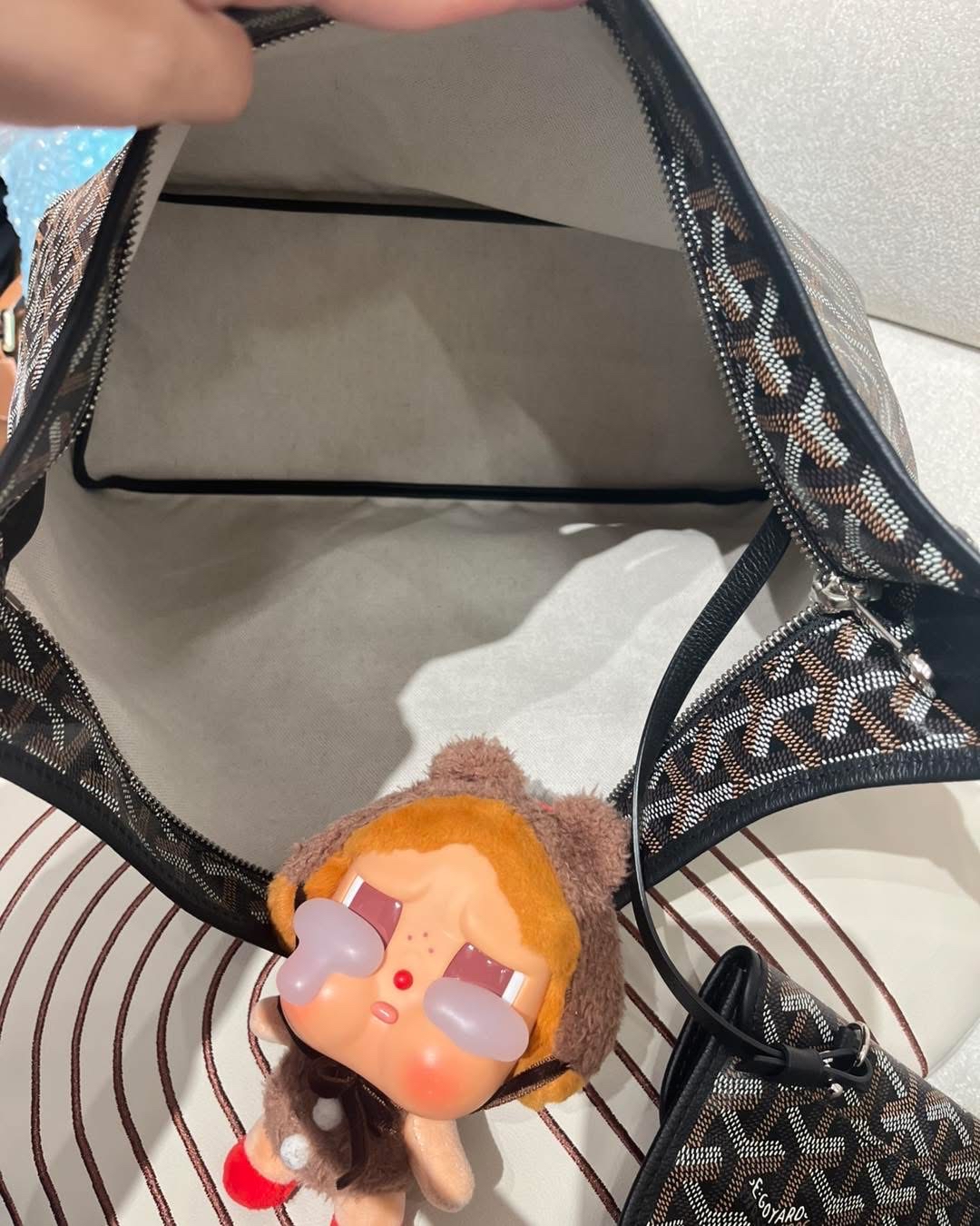 Goyard boheme hobo noir 100%Authentic ,99%new ✅收據✅pouch✅dust bag