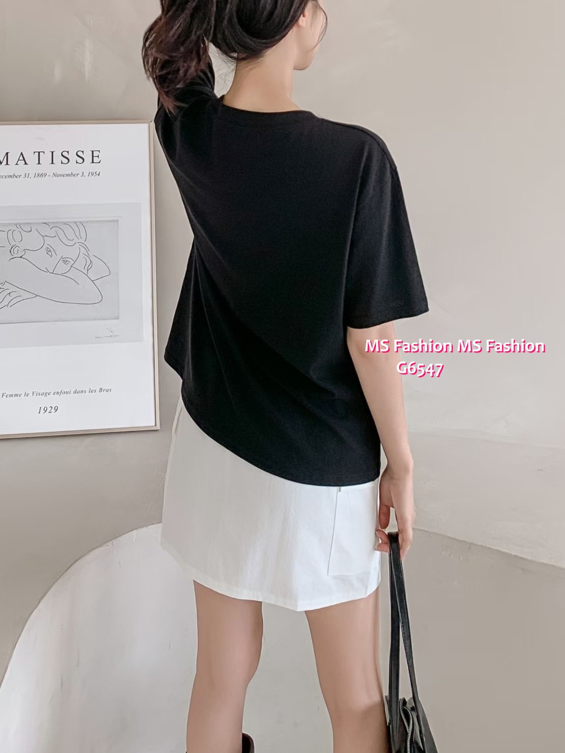 G6547 靚print tee