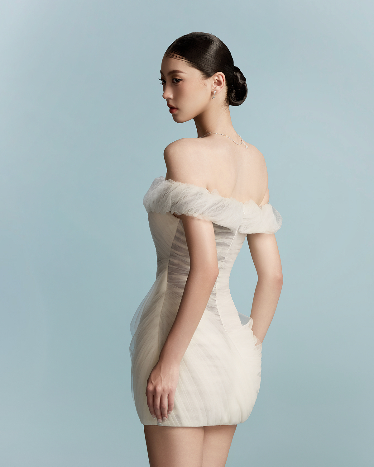 Ethereal Drape Dress