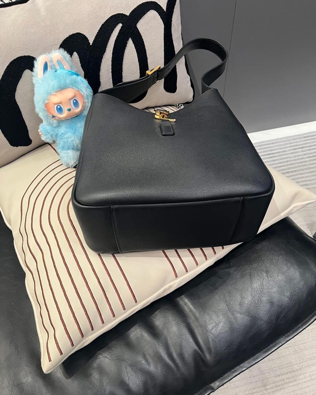 YSL Le 5 à 7 Supple Small Hobo Saint Laurent Shoulder Bag 100%Authentic,98%new ✅證書✅防塵袋