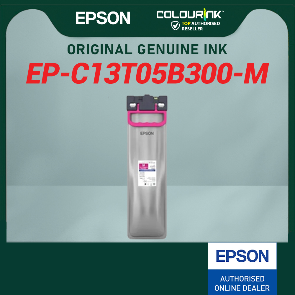 EPSON WF-C878R/879R Pigment High Capacity Ink Water & Fade Resistant Print Up To 86K For Black 50K For Colour