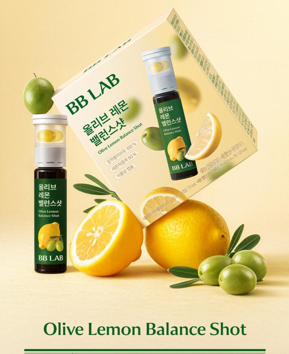 BBLAB橄欖檸檬平衡飲25ml【單支】1盒7支