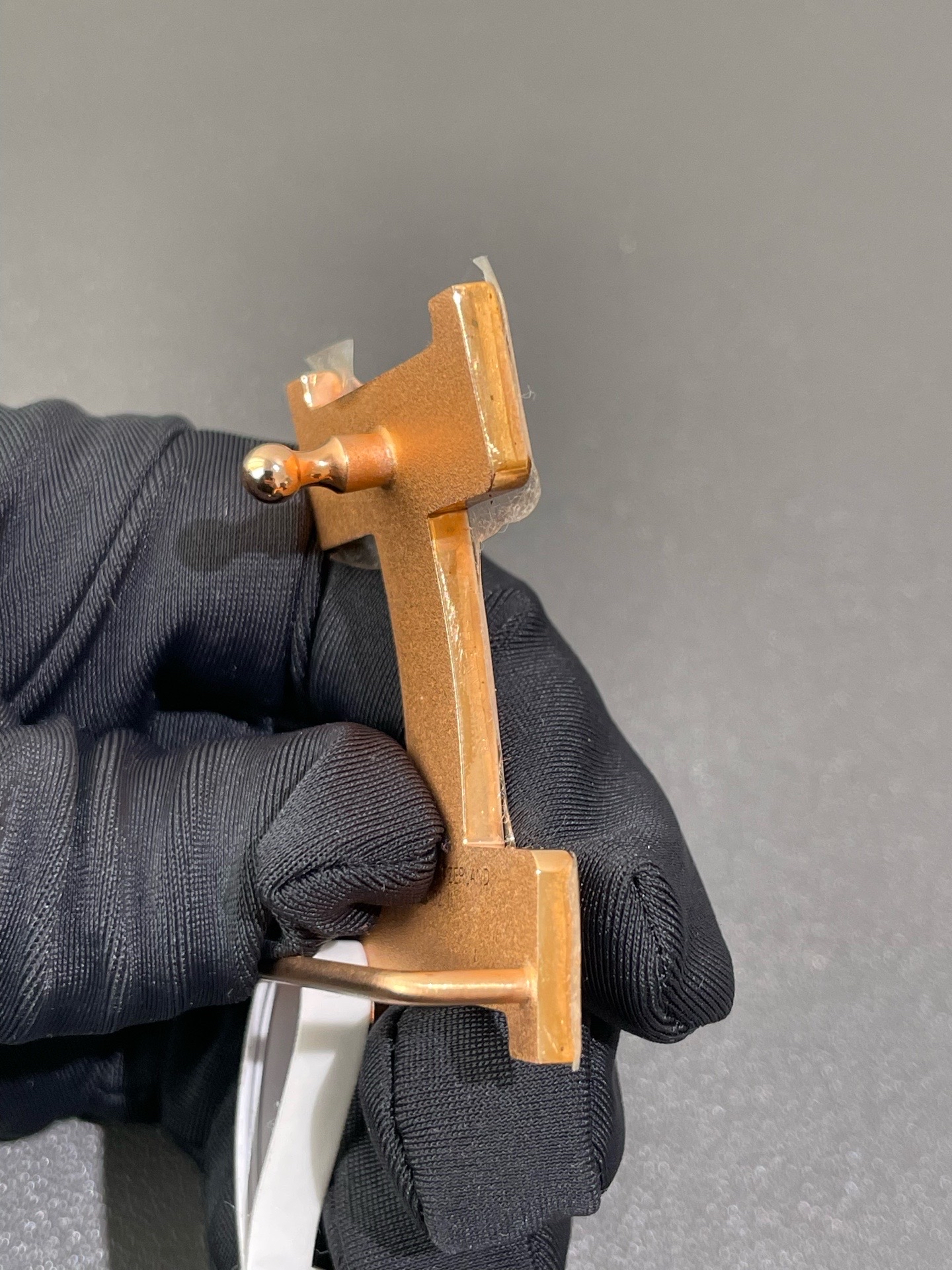 【預訂貨品】HERMES 80碼 Z刻雙面黑色拼大象灰 