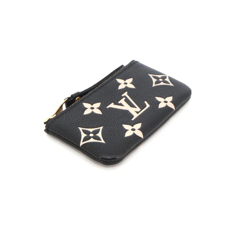 Louis Vuitton Empreinte Leather Bicolor Monogram Key Pouch