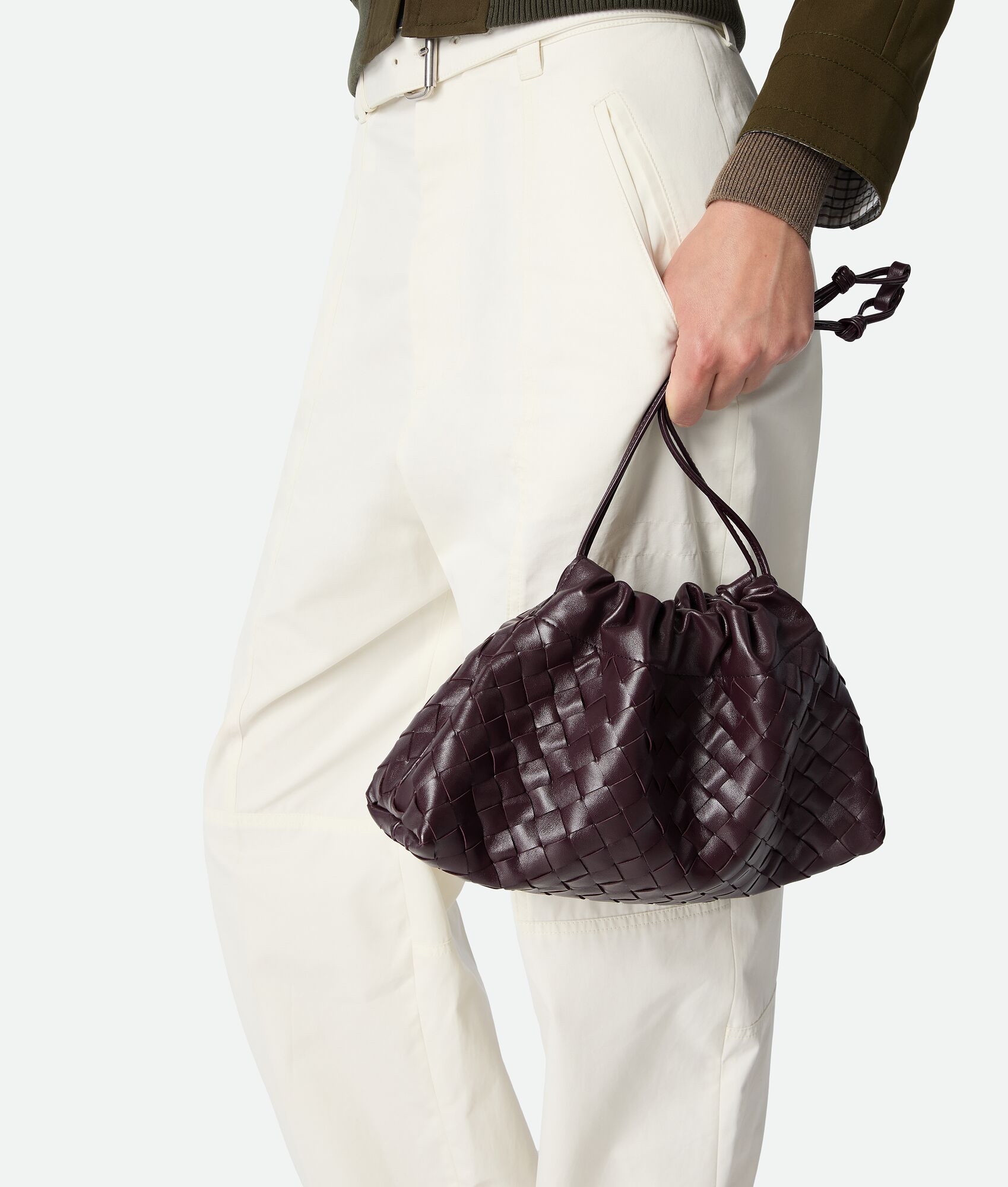 精選貨品優惠🥨訂貨❤️ BV Dustbag Notte  Size 33x19x8cm  Color:Dark Barolo