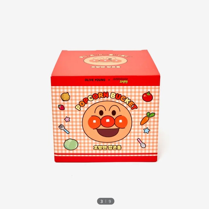 Olive young X 麵包超人 限定系列