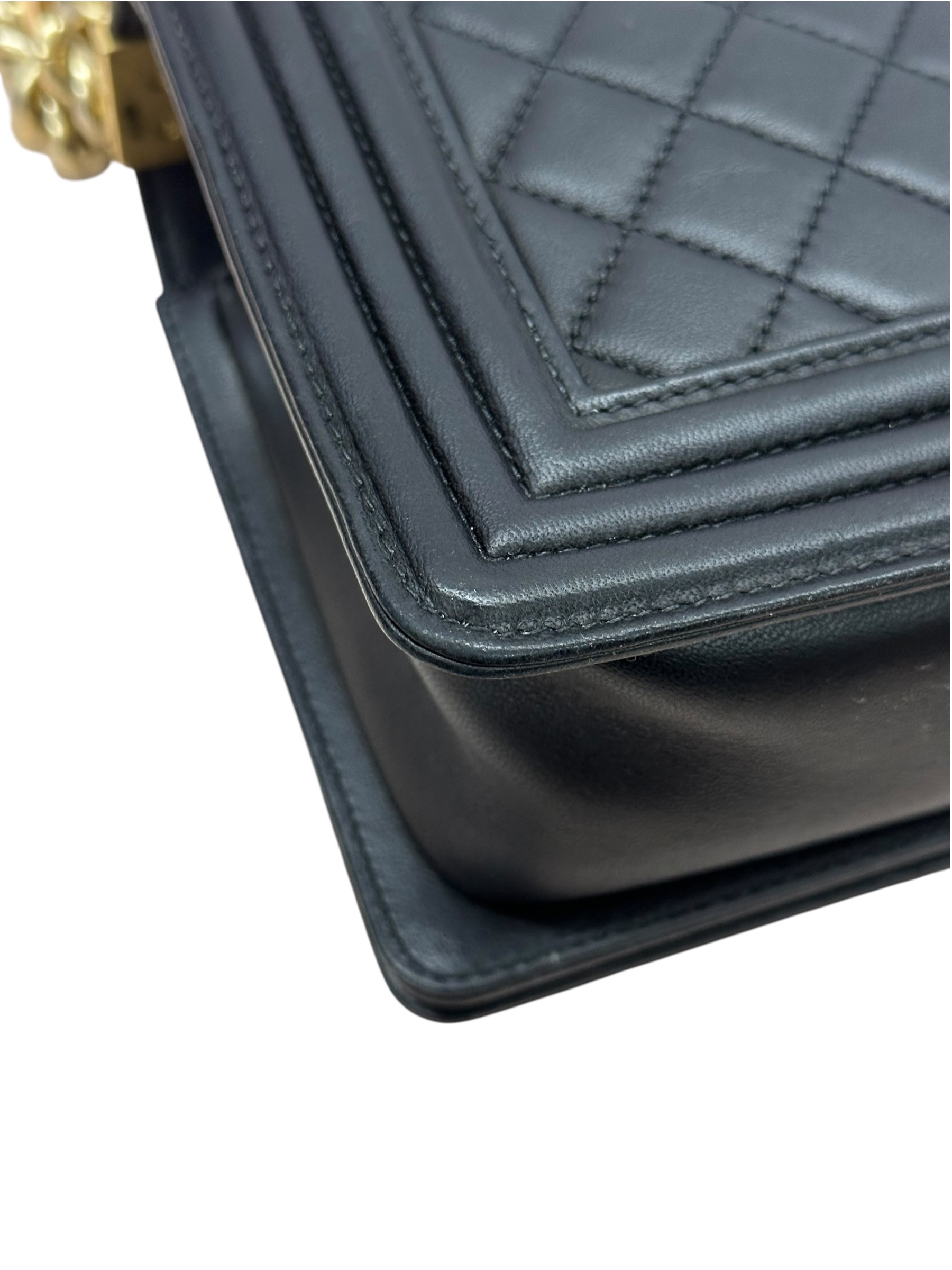 Pre-owned Chanel Boy 25 Flap Bag Lambskin / Product Code:082106