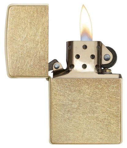 Zippo 207G **金花砂防風打火機 防風打火機 | ZIPPO 指定授權經銷商 |美國製造 | 收藏
