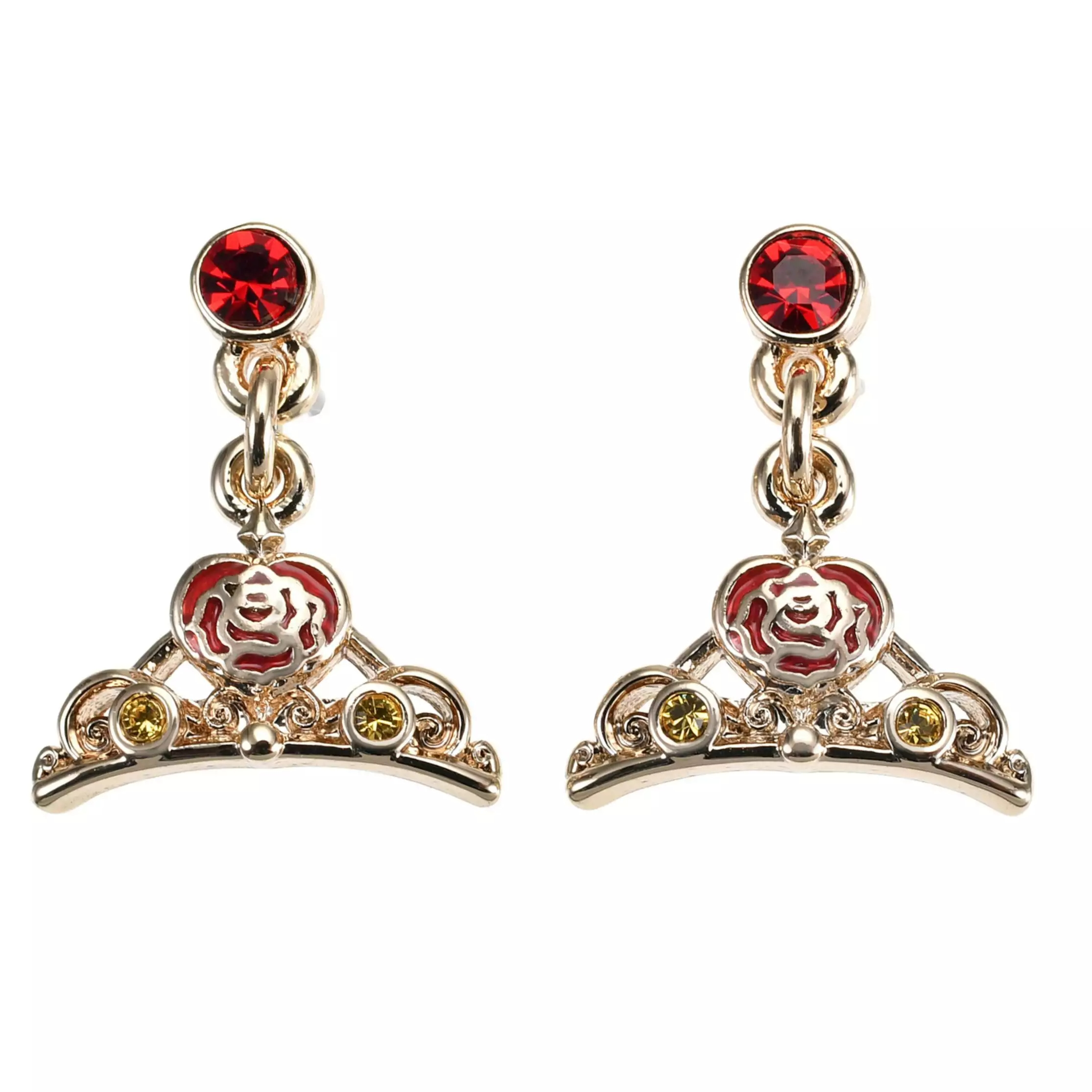 🌸 【預訂】Belle earrings - Disney Store 6/10新品