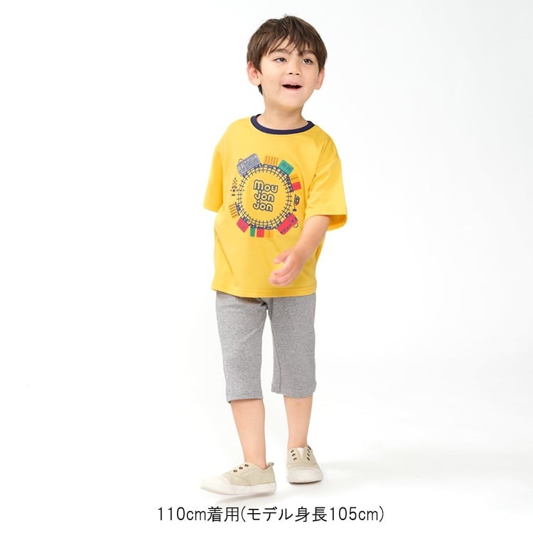 🆕【⭐訂購⭐】🇯🇵日本直送 🌀火車圖案 貼花 短袖TEE［2款選］🌀[ELFA-0194][260725]