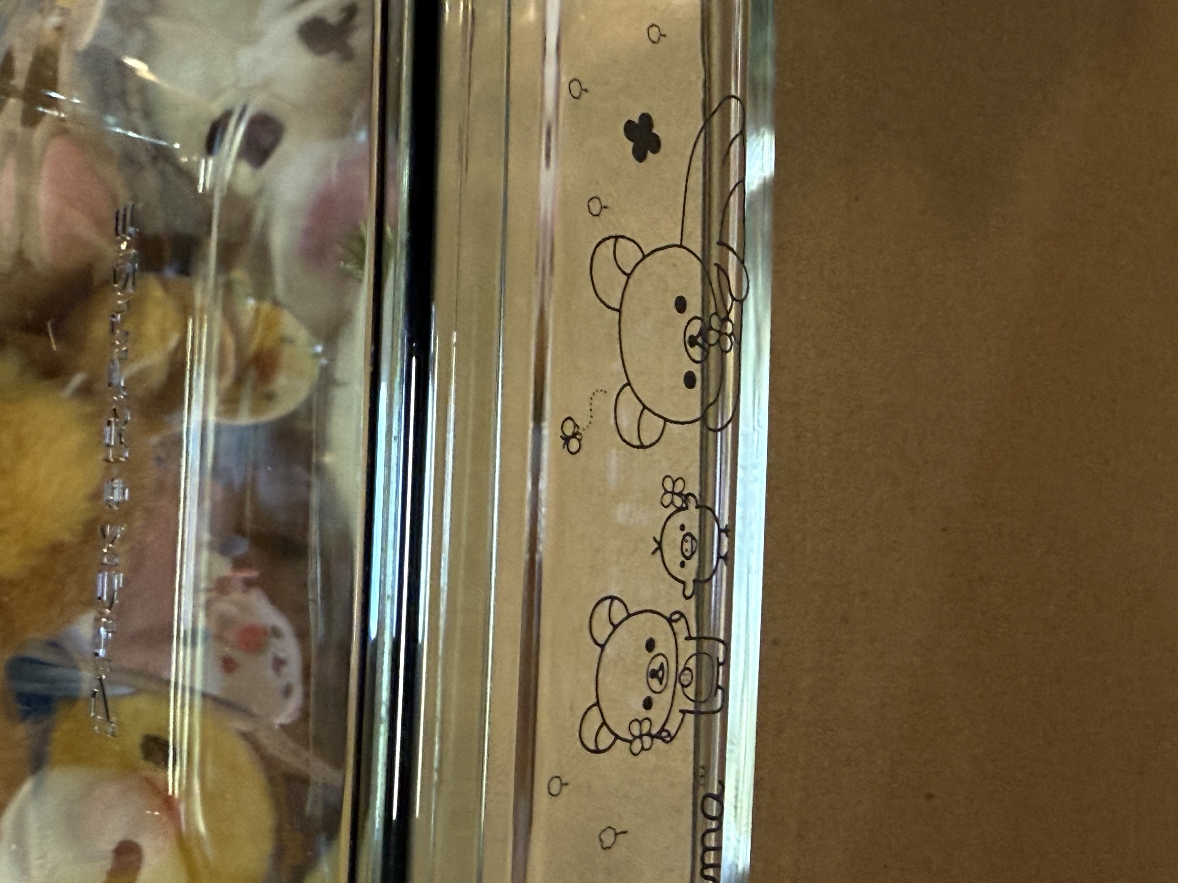 《現貨》全新日本專店限定 Rilakkuma 耐熱玻璃製食物盒（1200 ml)