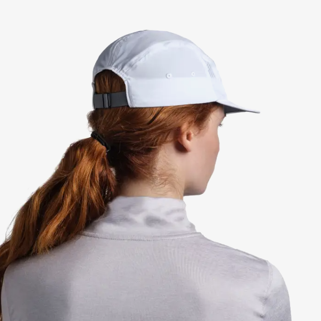 BUFF 5 PANEL GO CAP 運動帽 - Solid White