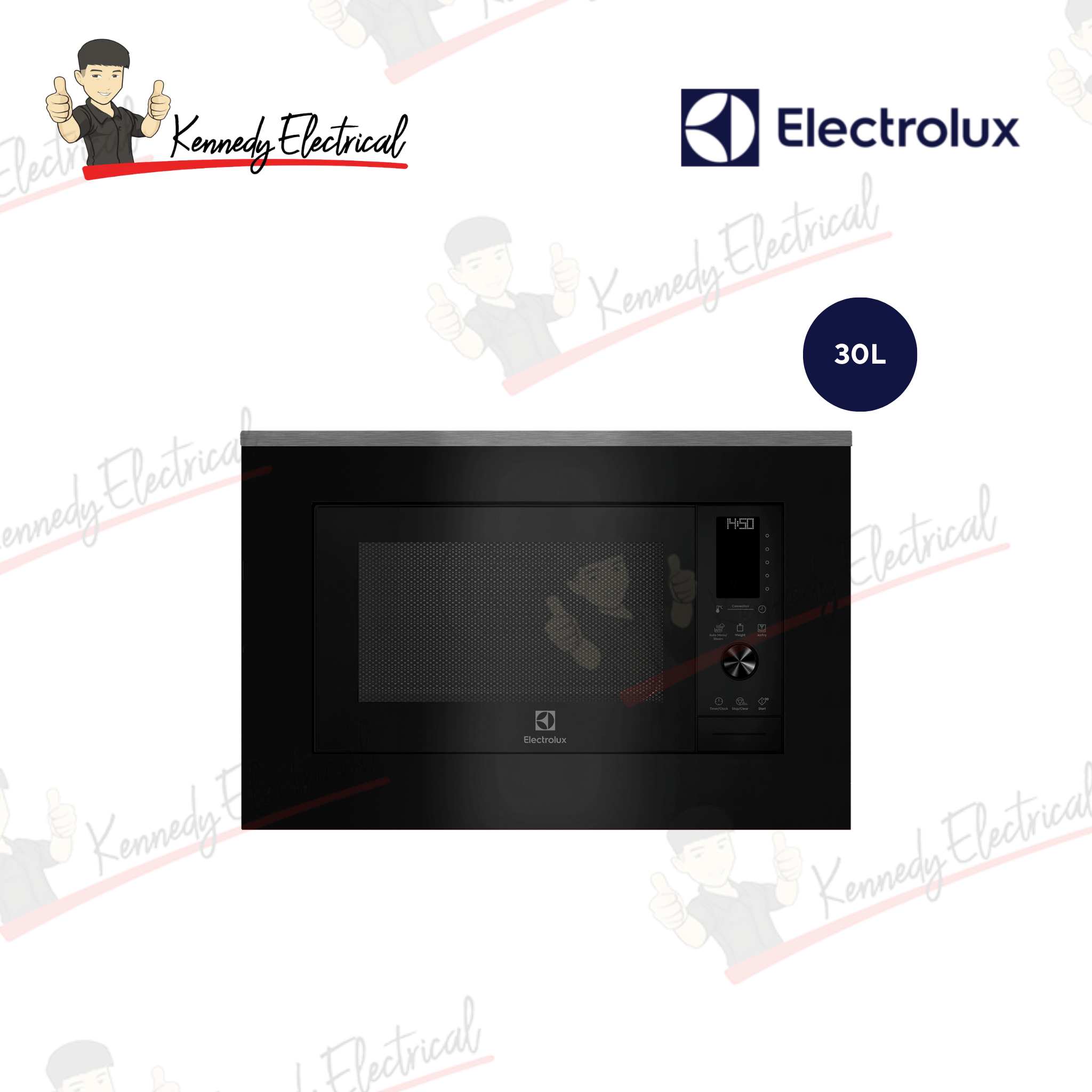 Electrolux 30L UltimateTaste 700 Combi Microwave Oven (EMSB30XCF)