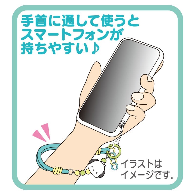 現貨｜Sanrio Pochacco PC狗 日版 手機手帶 手腕帶 (64726-8)