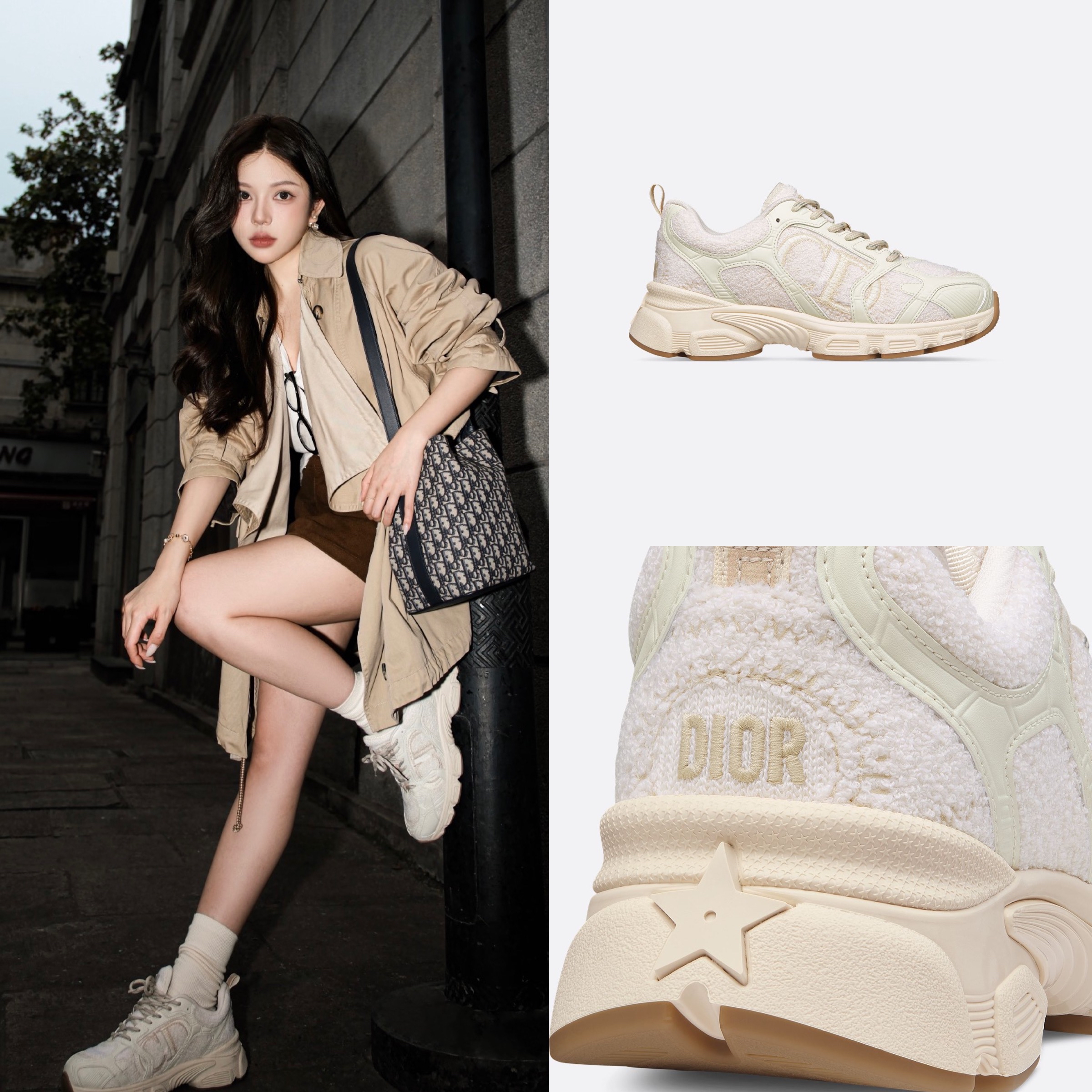 限時優惠✨訂貨📮Dior Chrono Sneaker只限此色  Size 37/38.5/39/40
