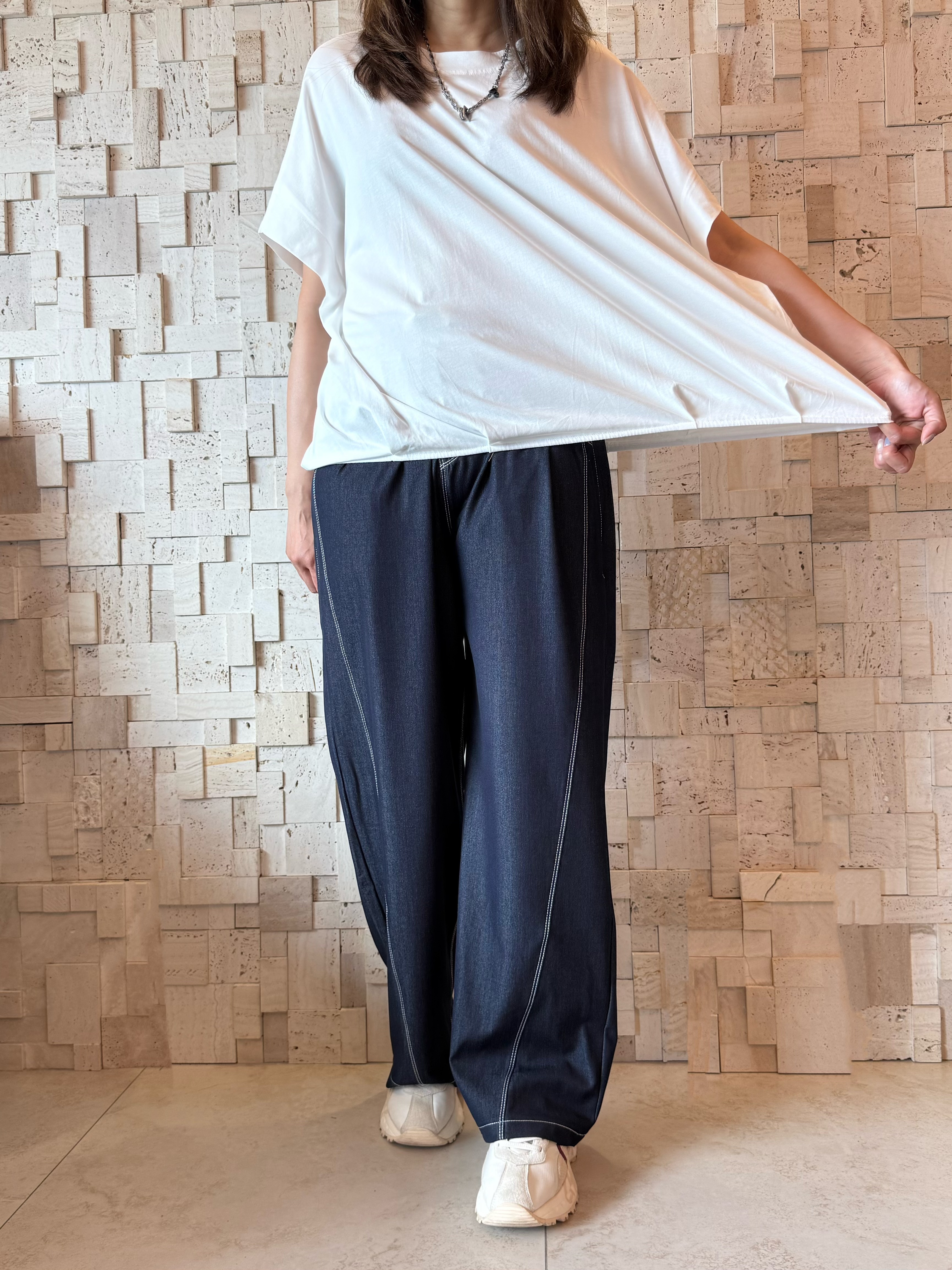 #2100 滑棉鬆身Top