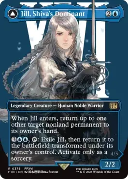 [Foil]Jill, Shiva's Dominant // Shiva, Warden of Ice [FIN-378] [EN]
