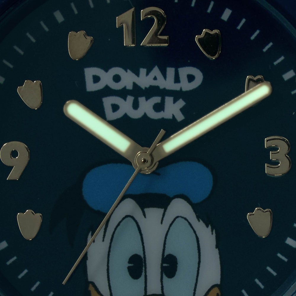 🆕【⭐訂購⭐】🌀 🇯🇵 日本直送 Disney #Donald 5ATM 防水 夜光針 腕錶 🌀[ELCD- 0274][260429]
