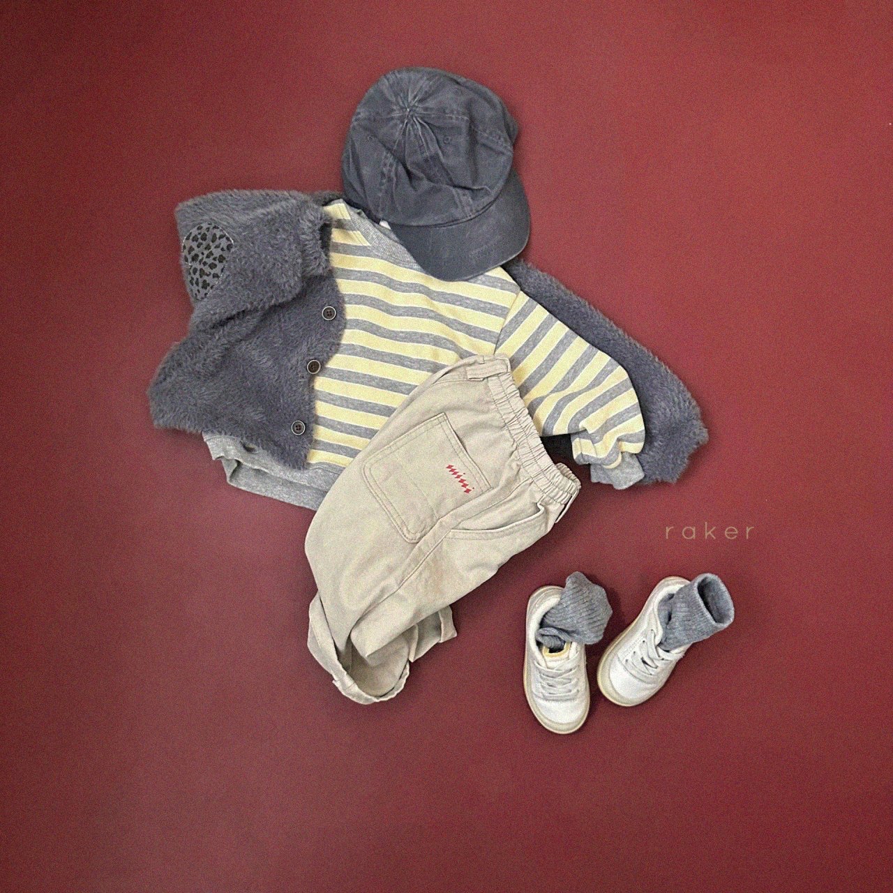 Raker | Crayon Striped Sweatshirt