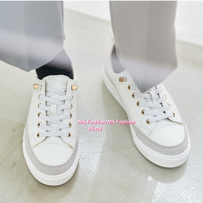 R6128 韓國🇰🇷拼色免綁帶Sneakers
