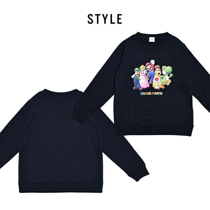 🆕【⭐訂購⭐】🇯🇵 日本直送 🌀#Mario 束袖衛衣［3款選］🌀 [PLBA-0012]  [260216]