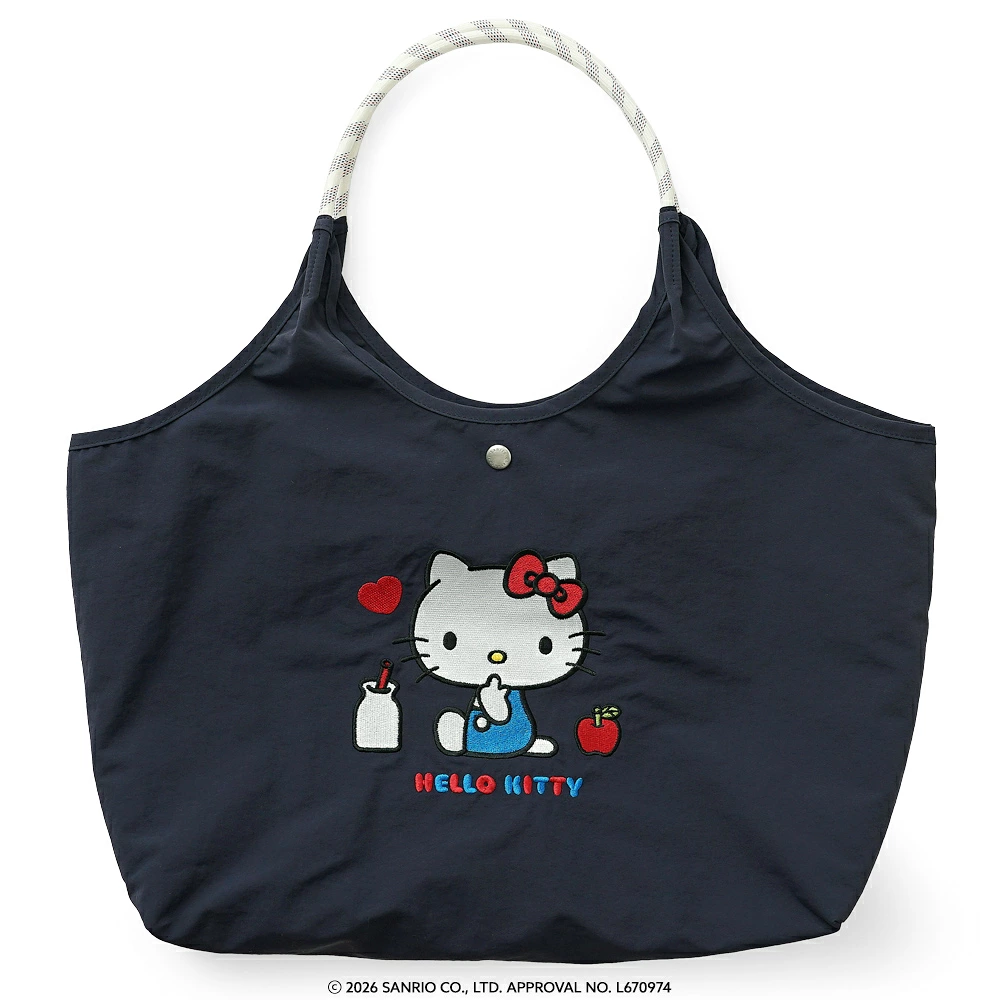 【日本直送】Sanrio × unify 輕量撥水加工刺繡手袋 15L