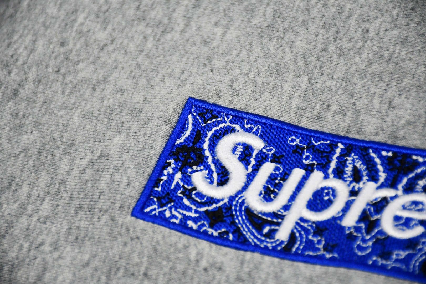 Supreme Bandana Box Logo Hooded Sweatshirt