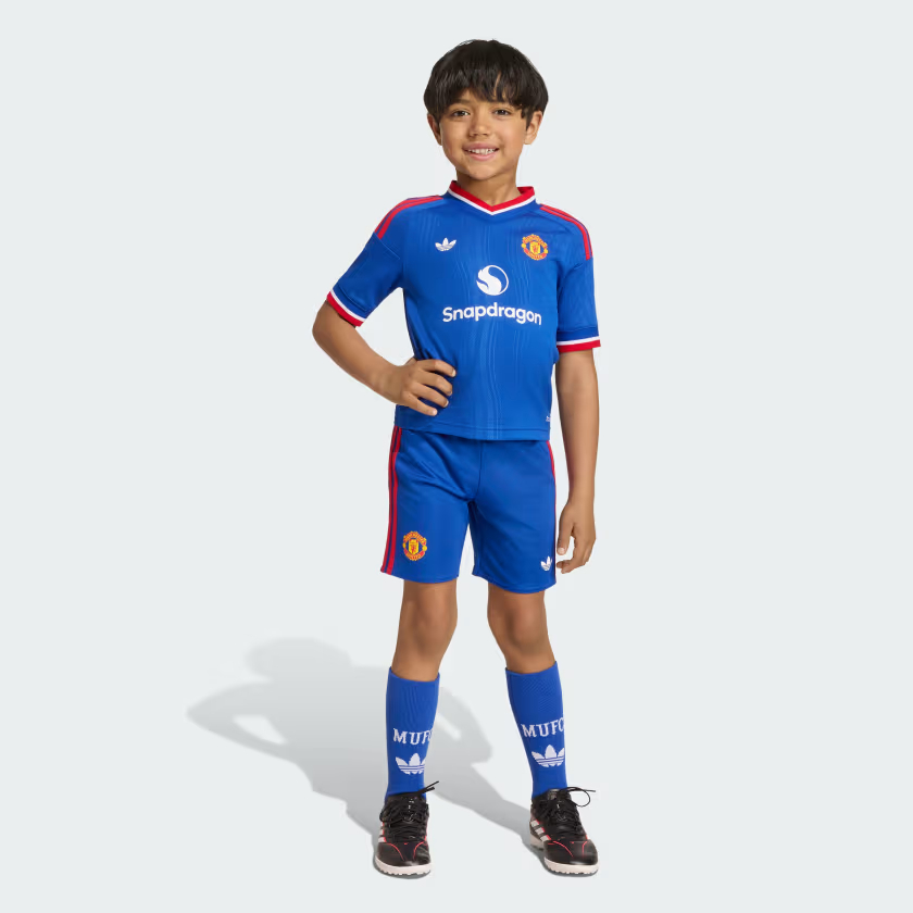 Adidas Manchester United 曼聯 2026-27 作客幼童球衣套裝 KC4809
