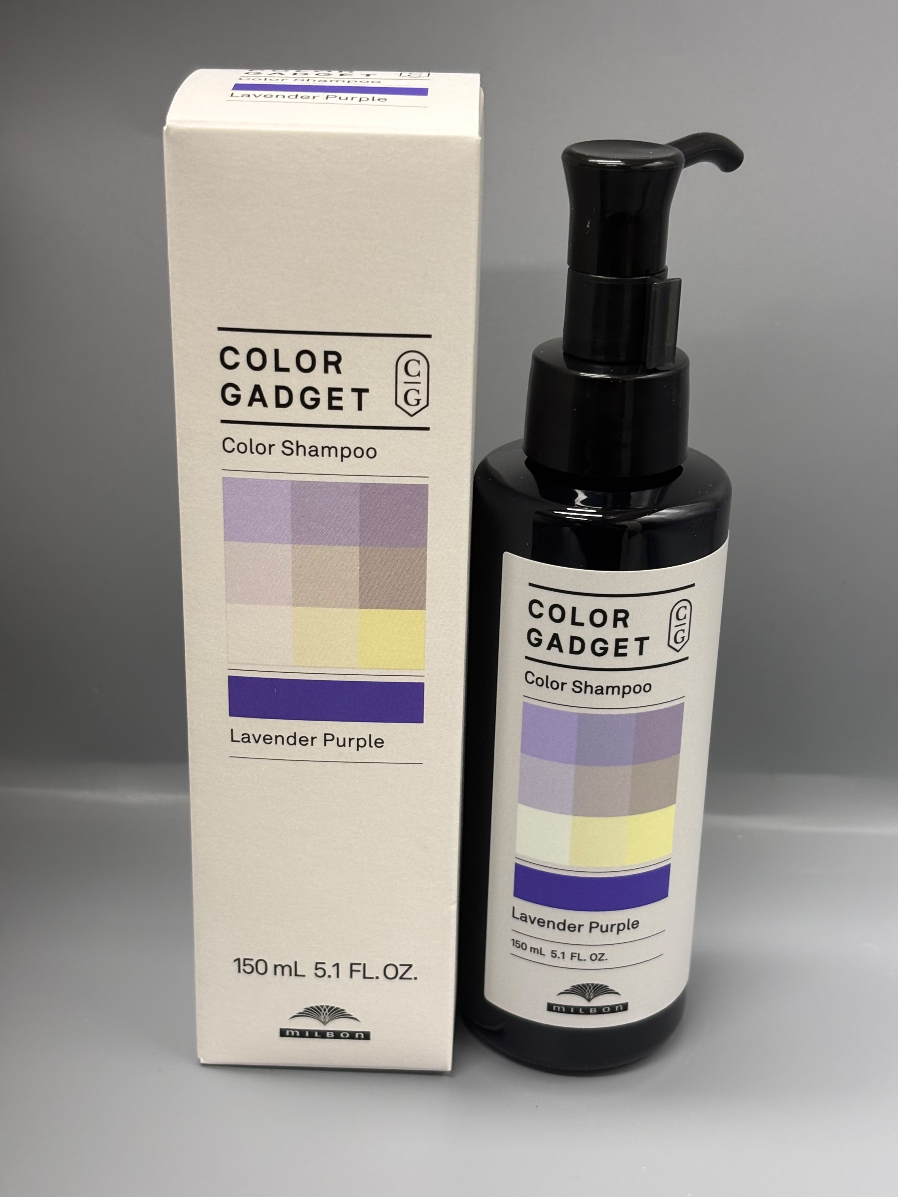 Milbon Color Gadget 鎖色補色洗髮水 150ml（薰衣草紫色 Lavender Purple）