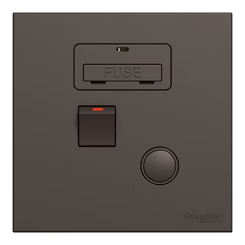 施耐德 奐然AvatarOn C 石墨灰13AFuse有掣有燈 接線蘇