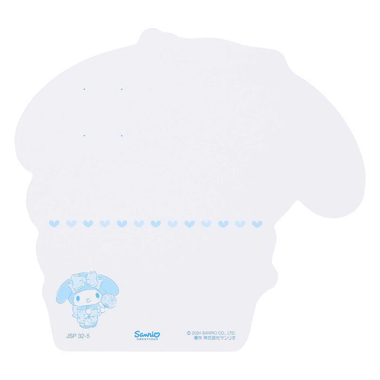 Sanrio - 造型明信片 (My Melody浴衣款)