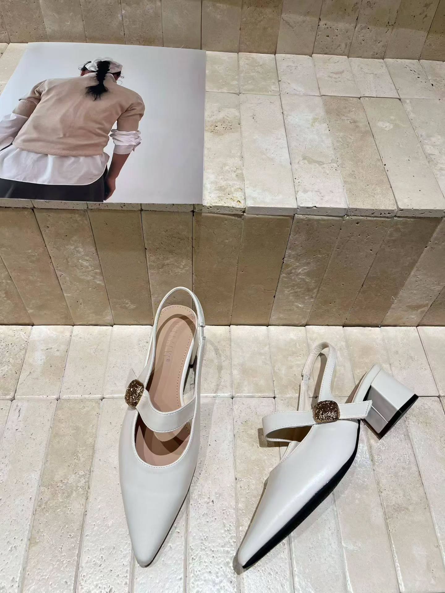 3090-2 尖头气质高跟鞋 🇨🇳