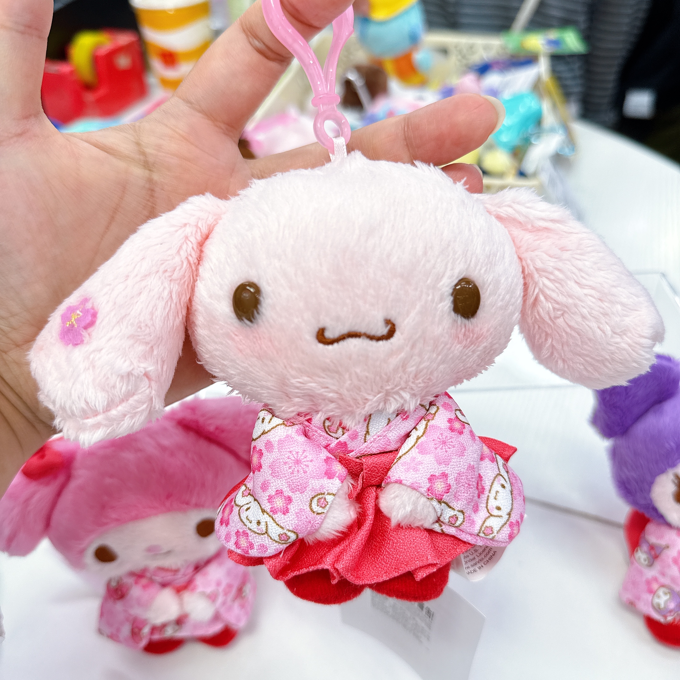 美版Sanrio櫻花和服系列公仔掛飾