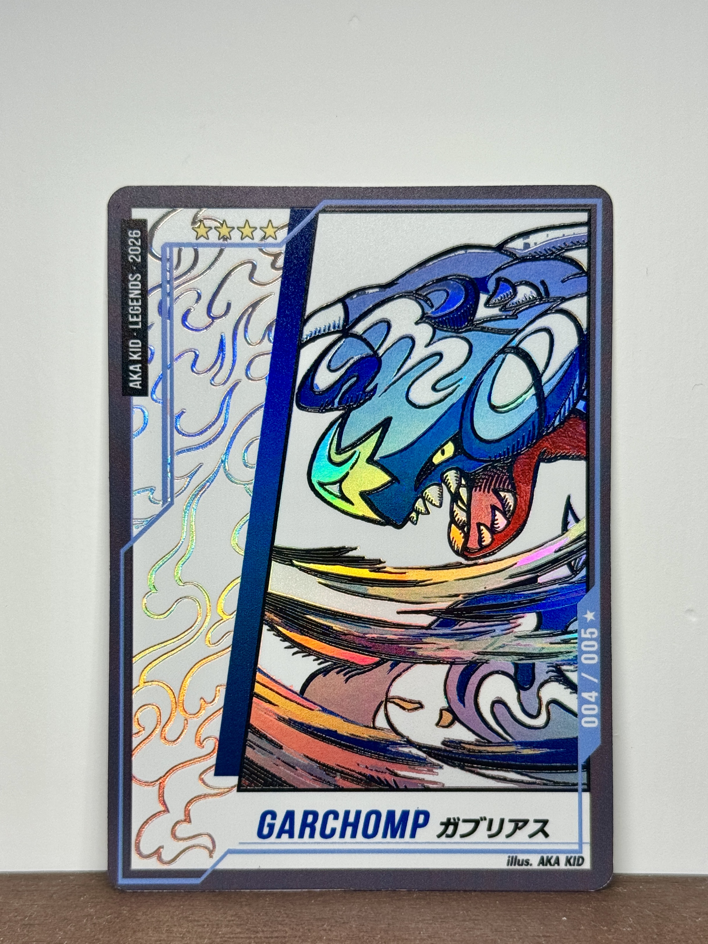 AKA KID LEGENDS 2026 – Holo full Set B- Arcanine / Garchomp / Metagross 